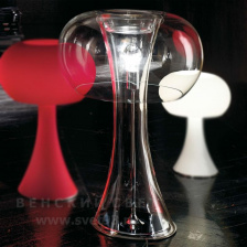 Настольная лампа 9016/1TLG Transparent IDL Италия  150W 72 см Никель Aurora