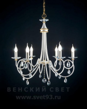 Люстра подвесная 5000.106T Spectra Crystals Effusionidiluce Италия E27 Zelia