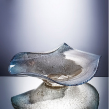 Мебель и интерьер/Вазы Cloyd BOYOMA Vase / шир. 42 см - сер. стекло (арт.50036)