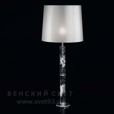 Настольная лампа 423B/1LG silver IDL Италия  100W 108 см Хром Bamboo