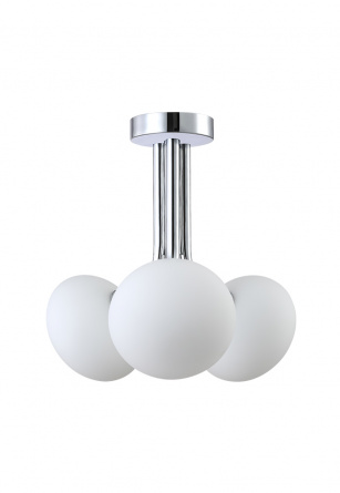 Светильник подвесной Crystal Lux ALICIA SP3 CHROME/WHITE фото 1
