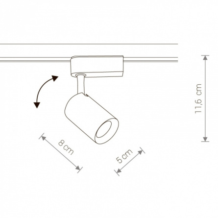 Трековый светильник Profile Iris Led 8996 фото 2