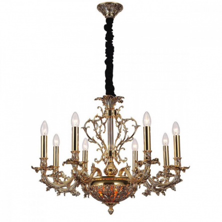 Подвесная люстра Firenze FIRENZE 1780.8.2 antique gold фото 1
