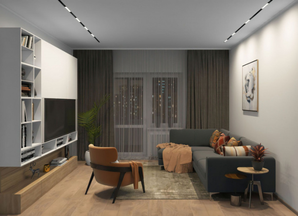 Трековый светильник SMART LINEAR DK8003-BK фото 2