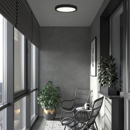 Потолочный светильник Extraslim 10227/24 Black фото 2