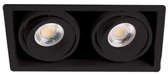 Точечный светильник DE DE-312 black фото 1