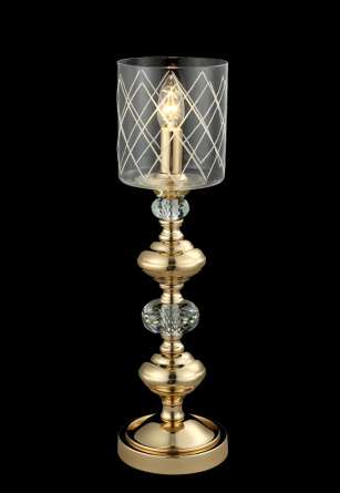 Настольная лампа Crystal Lux GRACIA LG1 GOLD фото 2