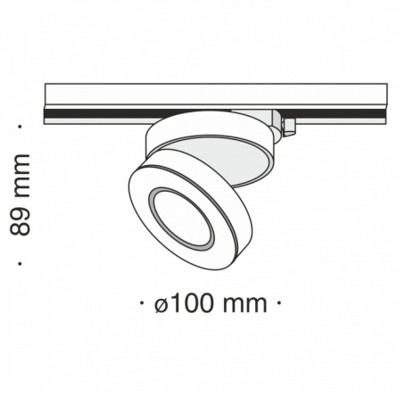 Трековый светильник Track lamps TR006-1-12W3K-W фото 3