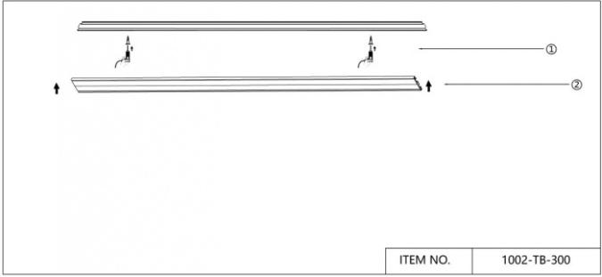 Шинопровод Unika 1002-TB-300 фото 2