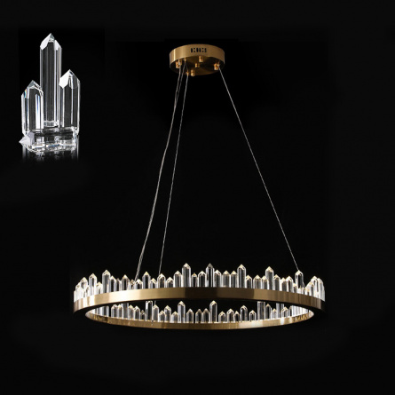 Подвесная люстра QUARTZ LUX A D80 фото 1