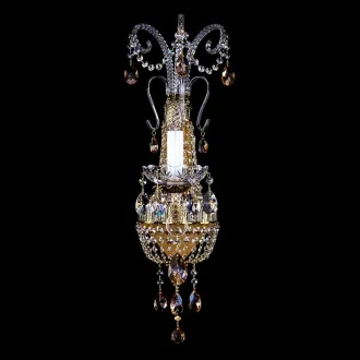 Хрустальное бра NADINE I. Brass Antique фото 1